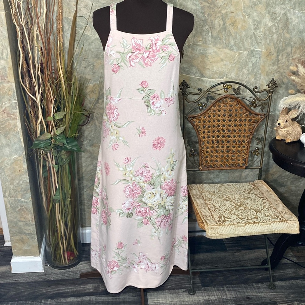 Carol Anderson California long maxi midi dress size tag M